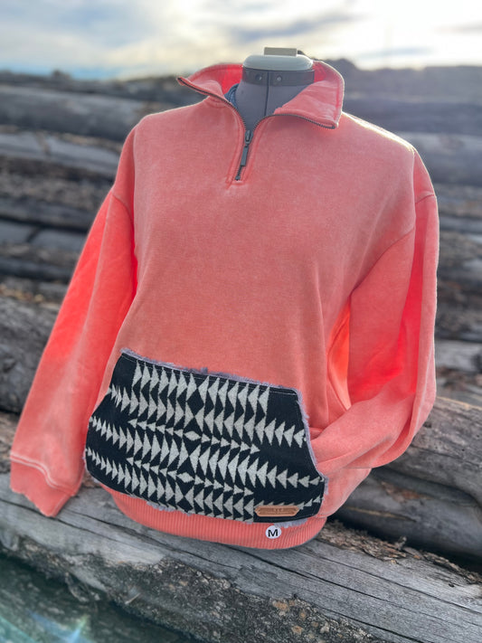 1/4 Zip Sweatshirt - Medium