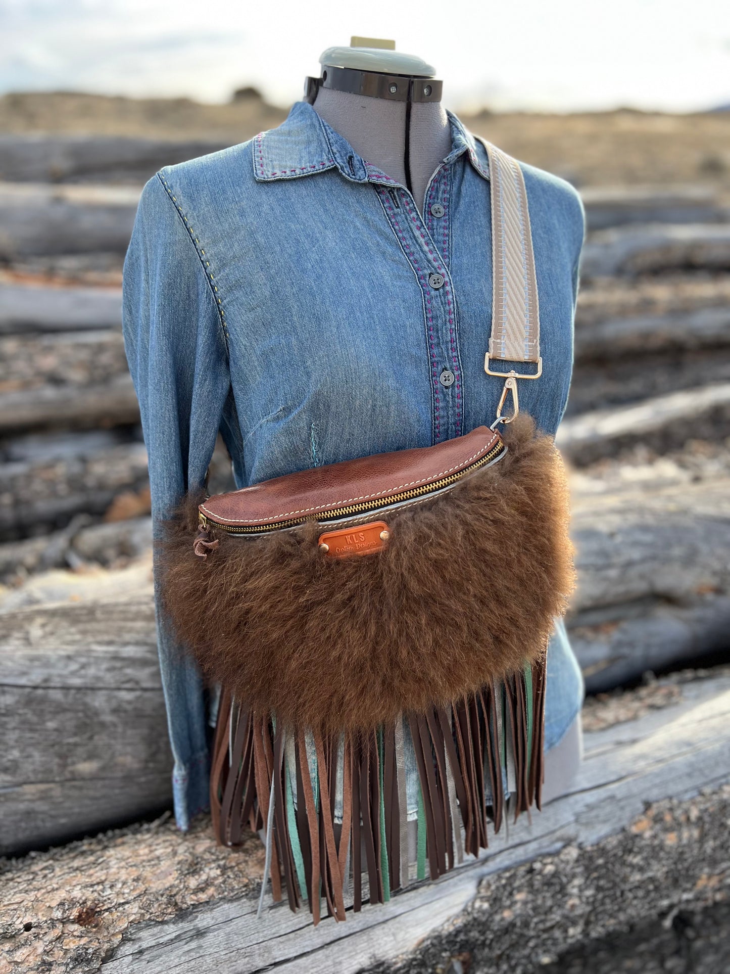 Sling Bag - BUFFALO + Fringe