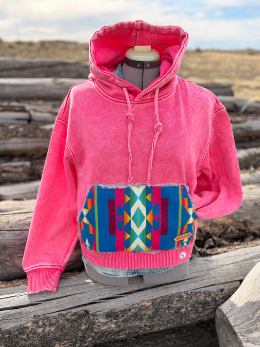 CROP Hoodie Sweatshirt - Small