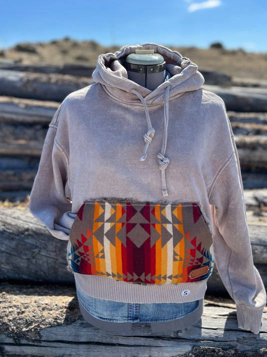 CROP Hoodie Sweatshirt - Small