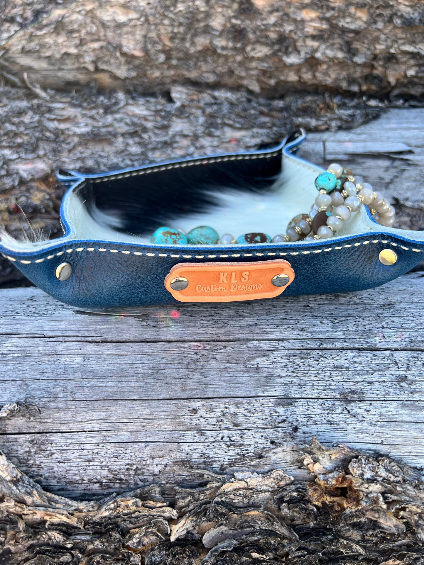 Leather Valet Tray