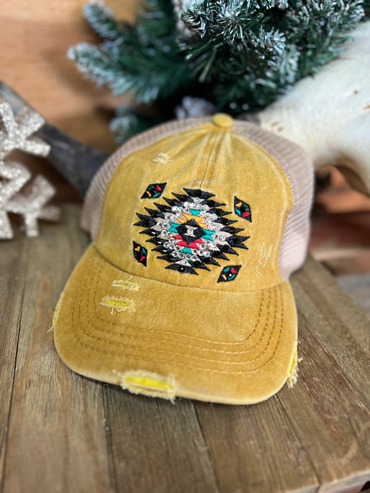 Bling Aztec Hat