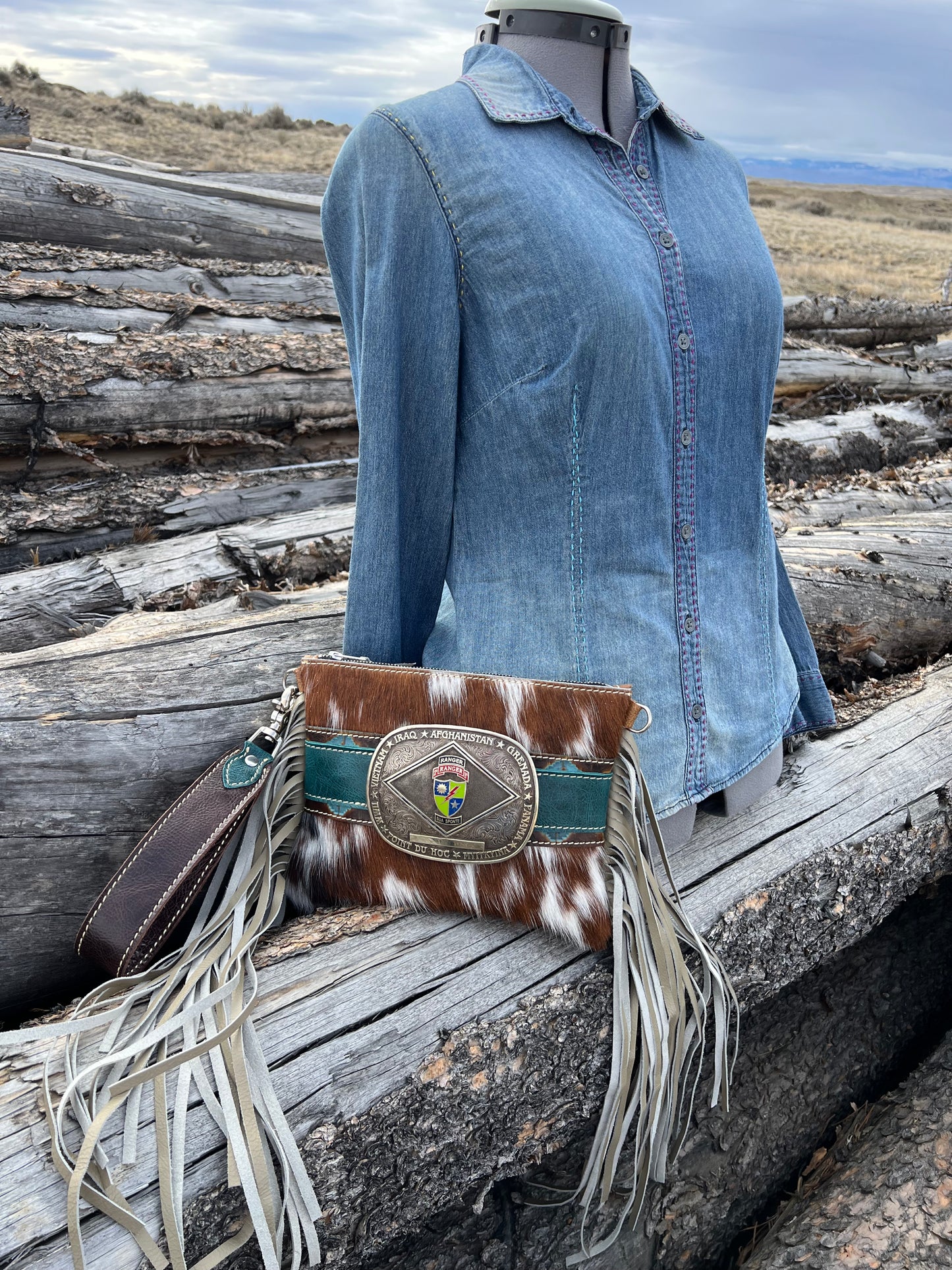 Buckle Bag + Wristlet