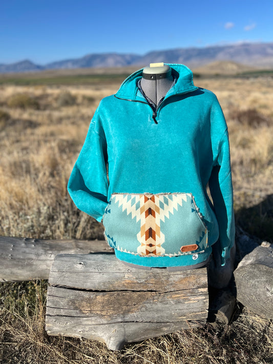 1/4 Zip Sweatshirt - Small