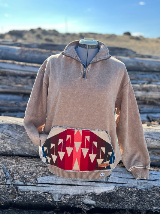 1/4 Zip Sweatshirt - Medium
