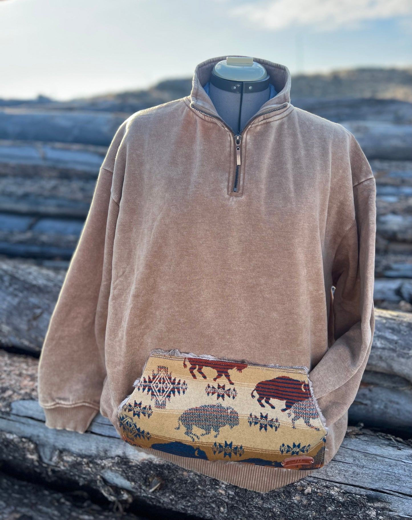 1/4 Zip Sweatshirt - 2x