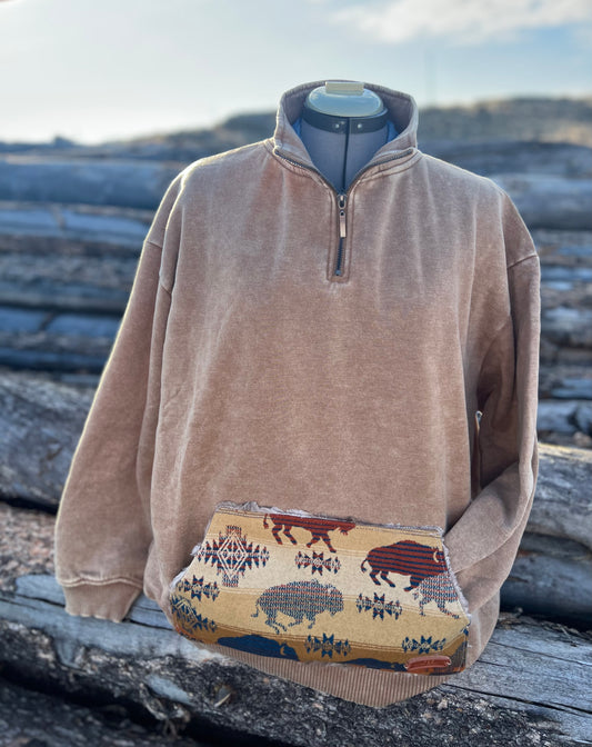 1/4 Zip Sweatshirt - 2x