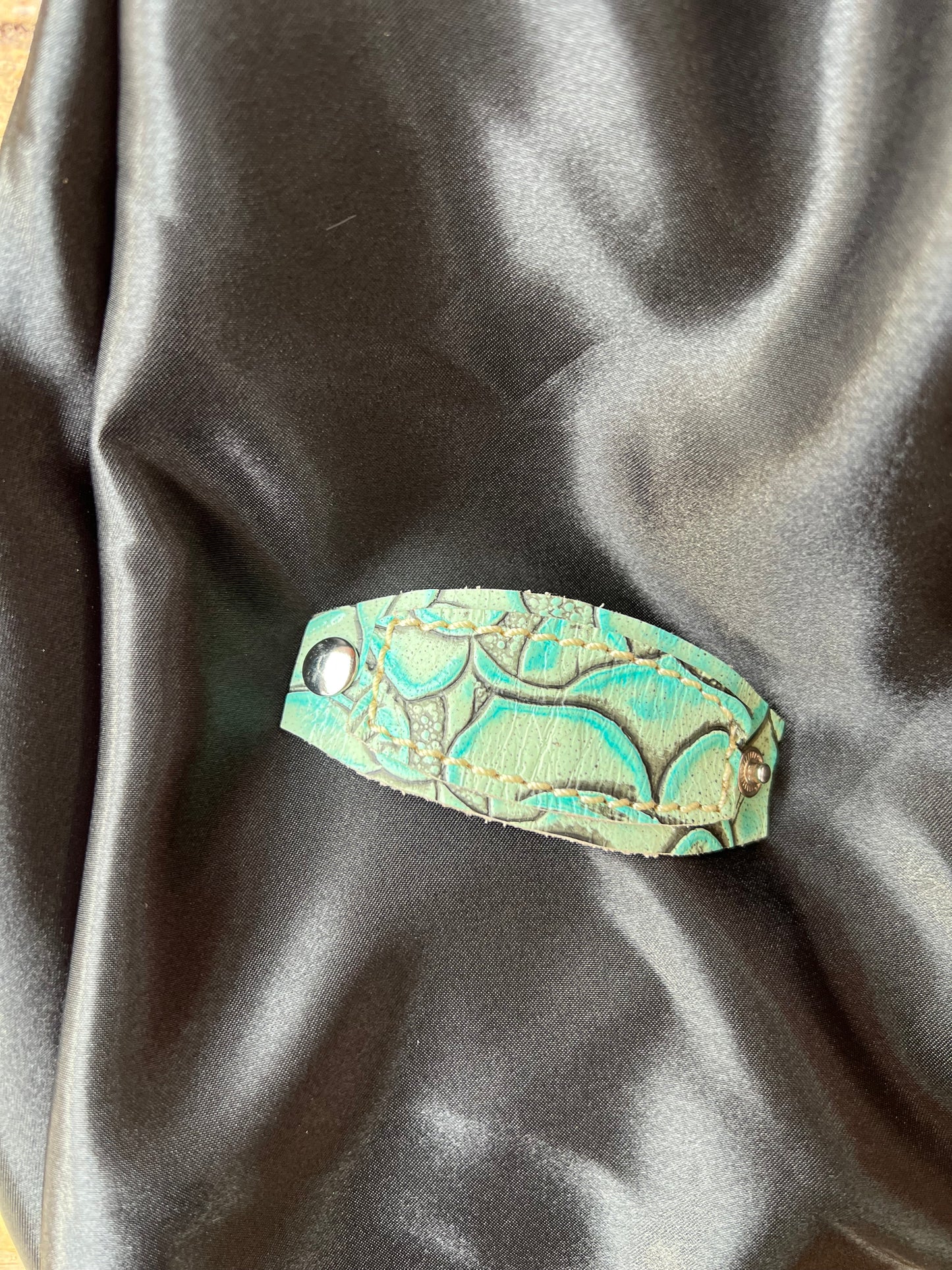 Leather Slide for Wild Rag/Scarf