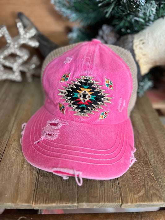 Bling Aztec Hat