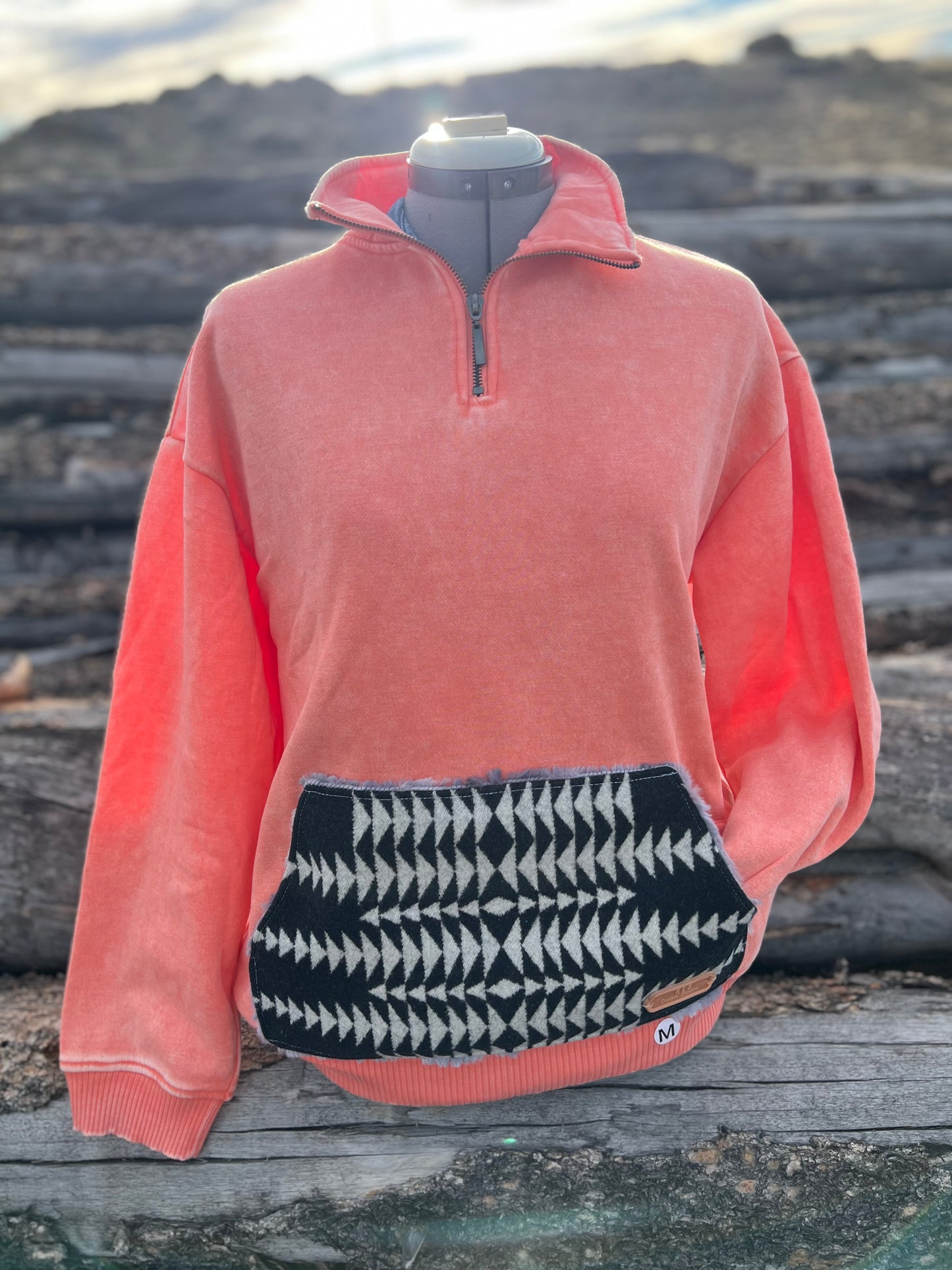 1/4 Zip Sweatshirt - Medium