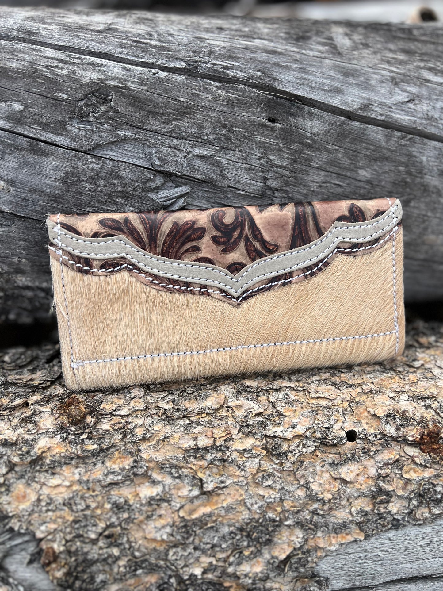 Tri-Fold Leather Wallet