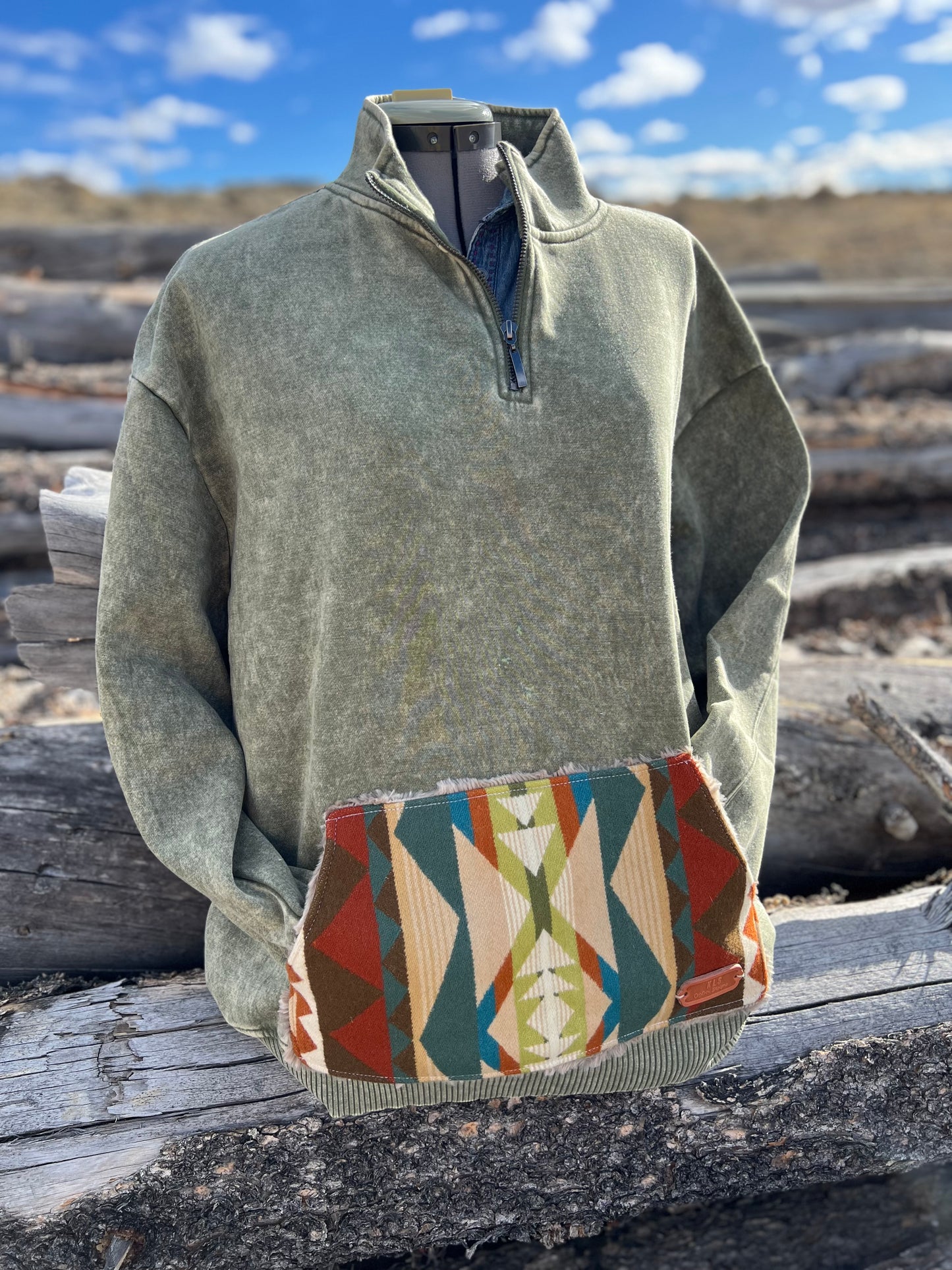 1/4 Zip Sweatshirt - 2x