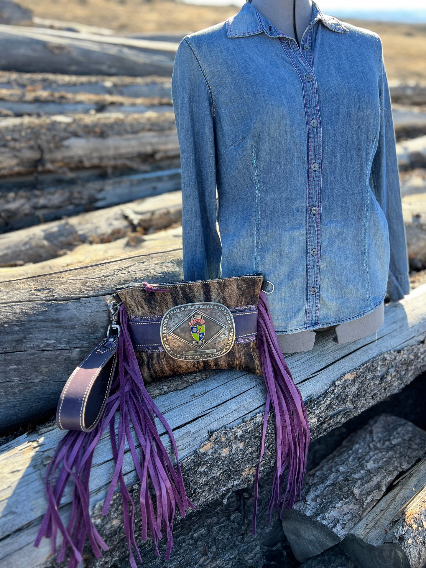 Buckle Bag + Wristlet
