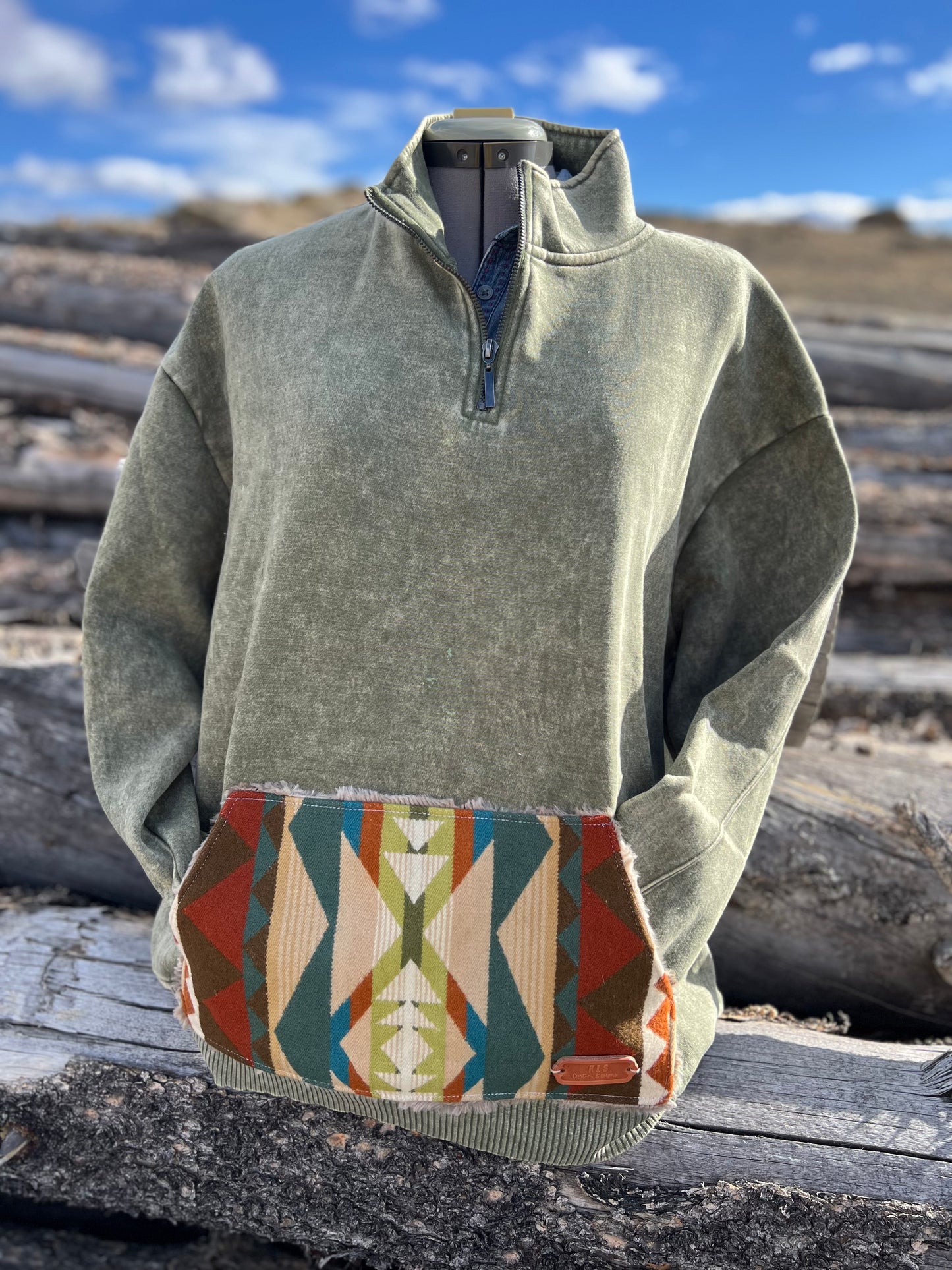 1/4 Zip Sweatshirt - 2x