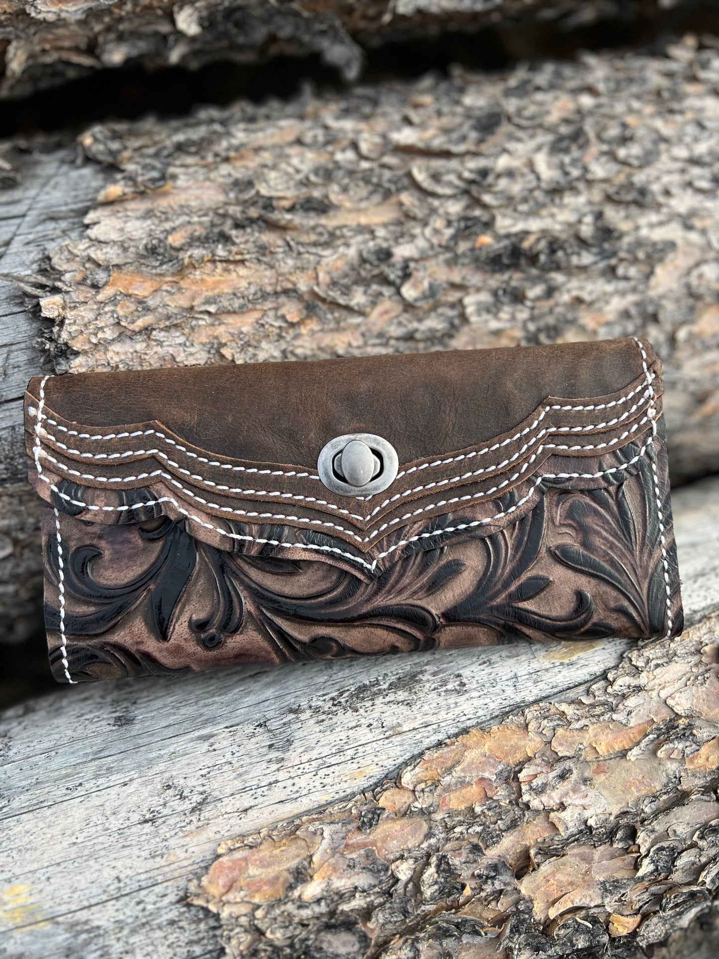 Tri-Fold Leather Wallet