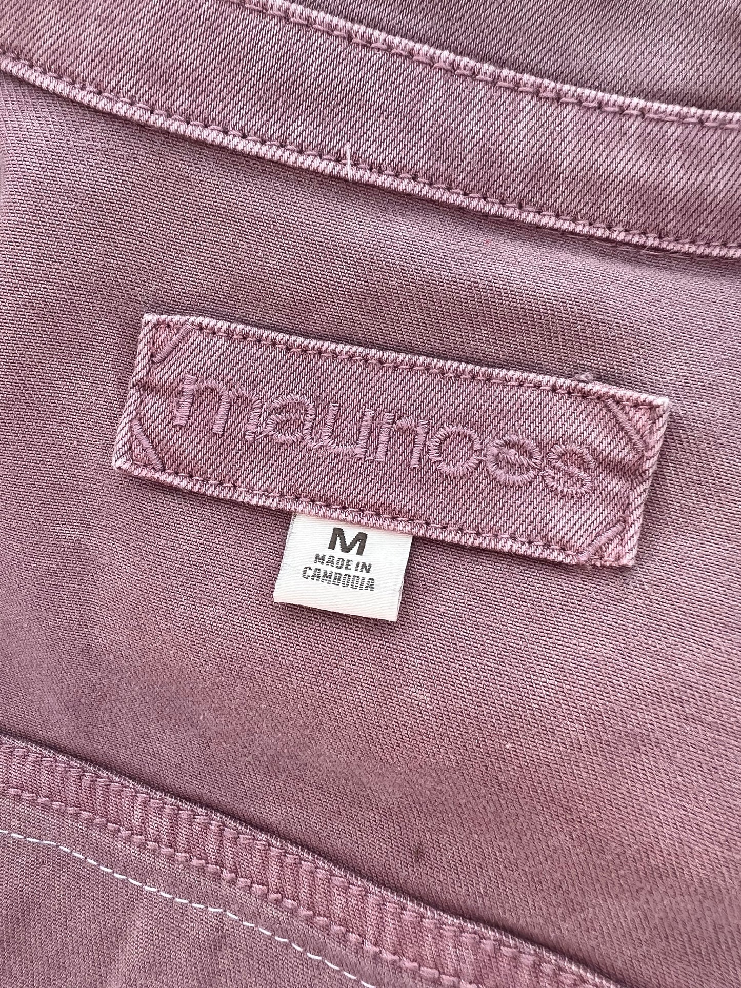 Mauve Dusty Pink Jacket with Pendleton ~Ladies M