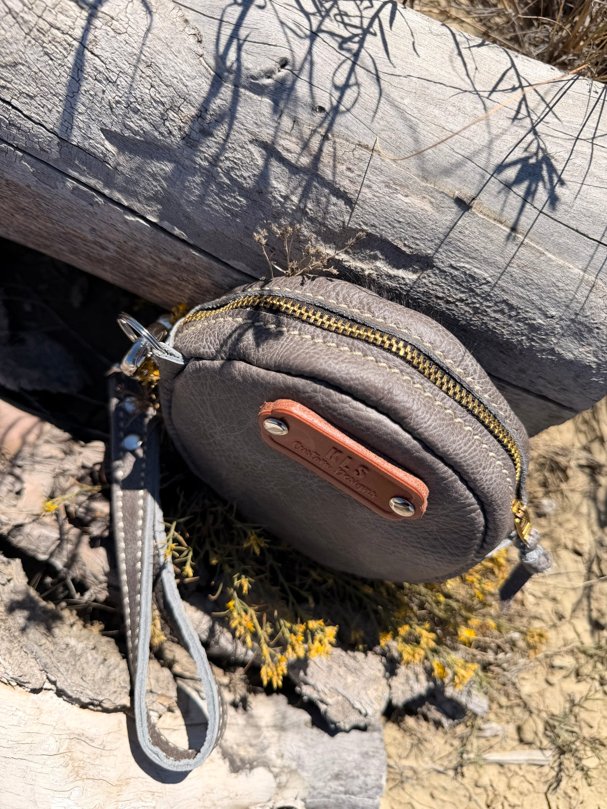 Mini Round Wristlet