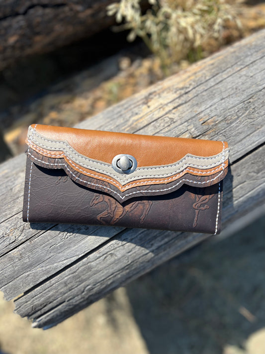 Tri-Fold Leather Wallet