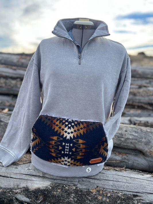 1/4 Zip Sweatshirt - Small