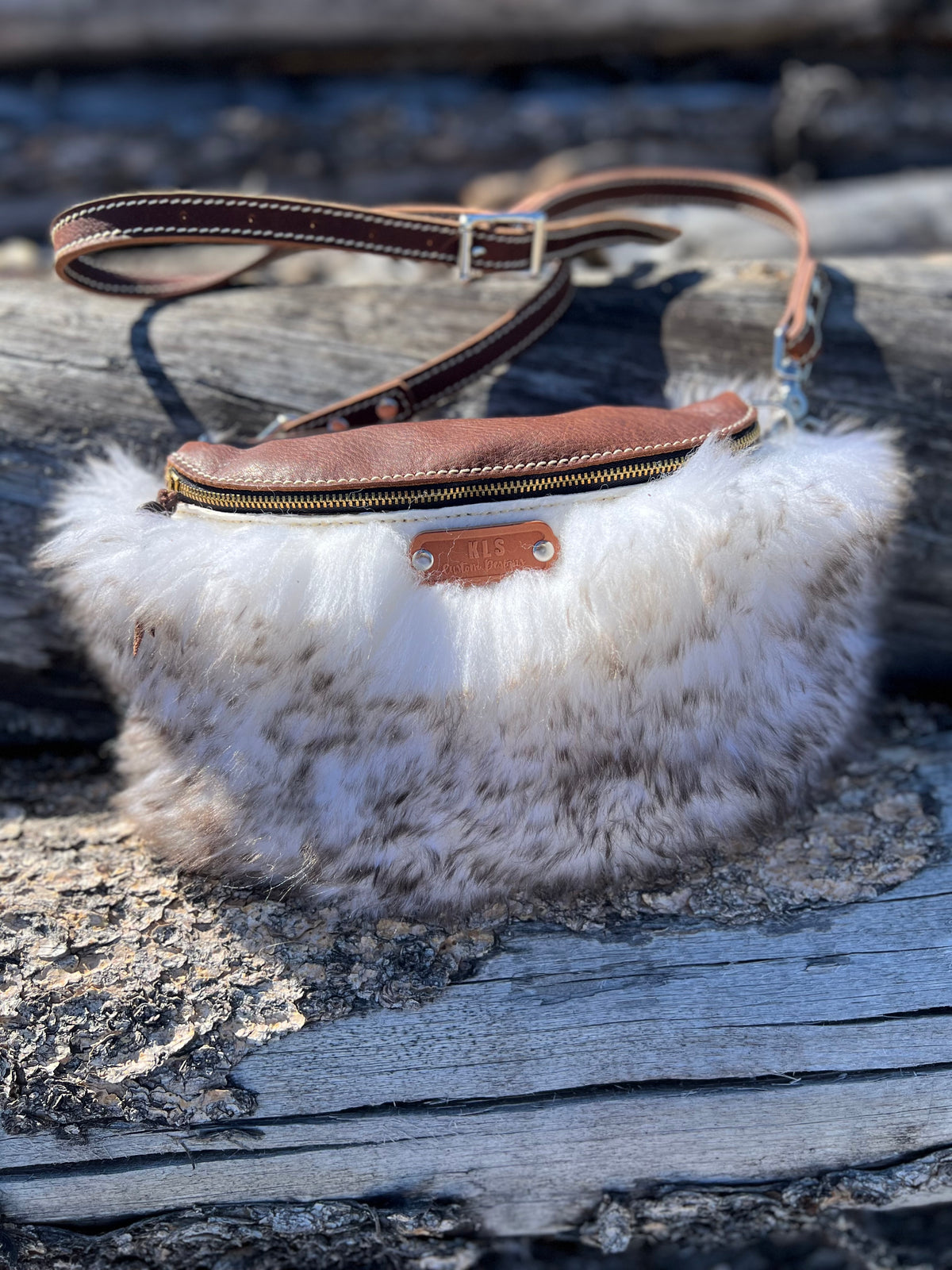 Lamb Sling Bag + Leather Strap