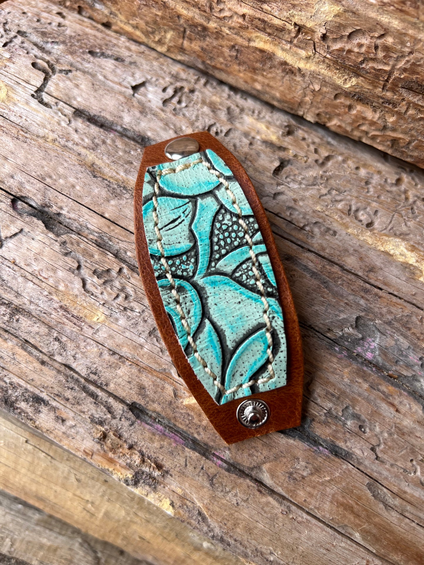 Leather Slide for Wild Rag/Scarf