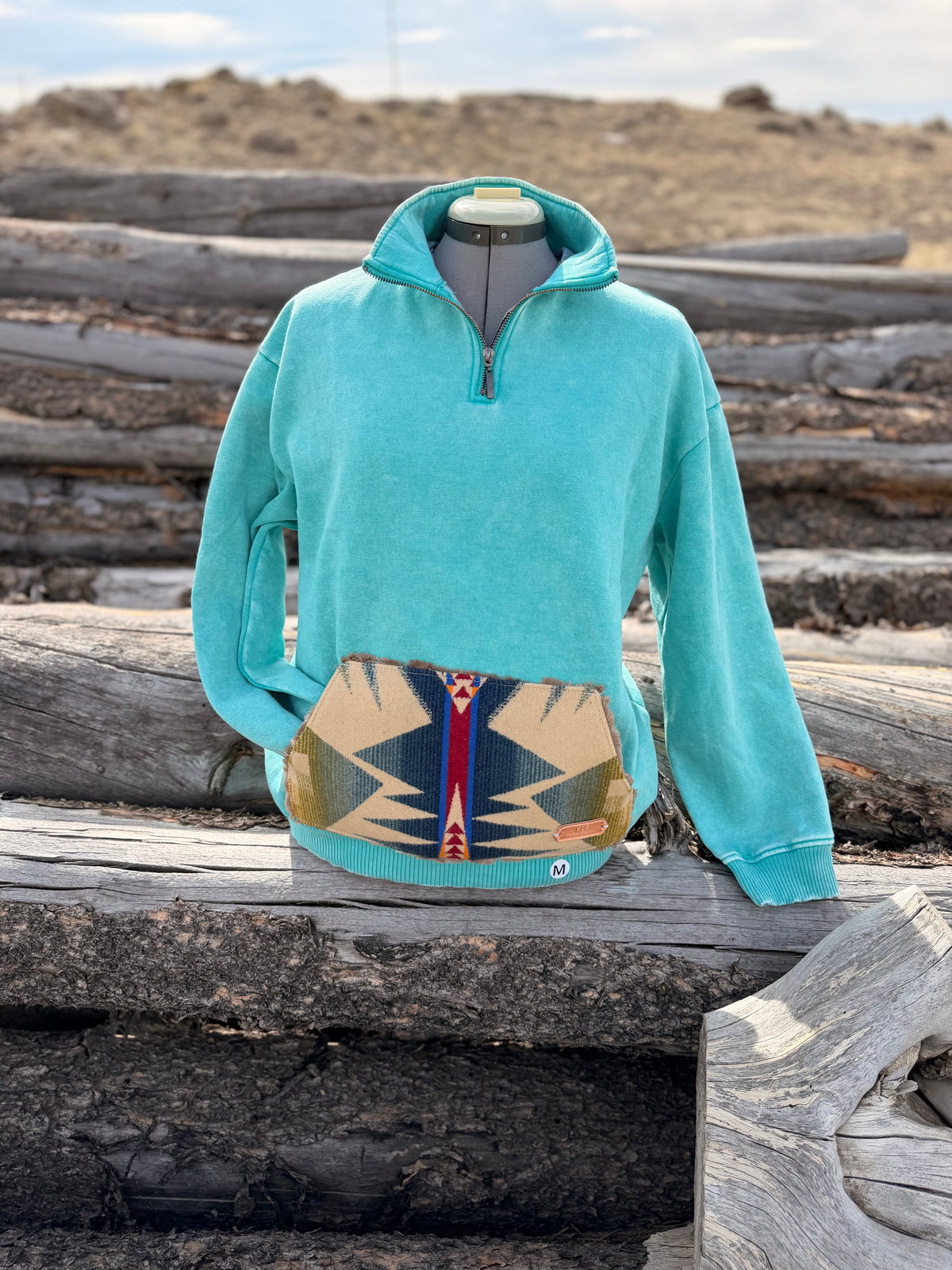 1/4 Zip Sweatshirt - Medium