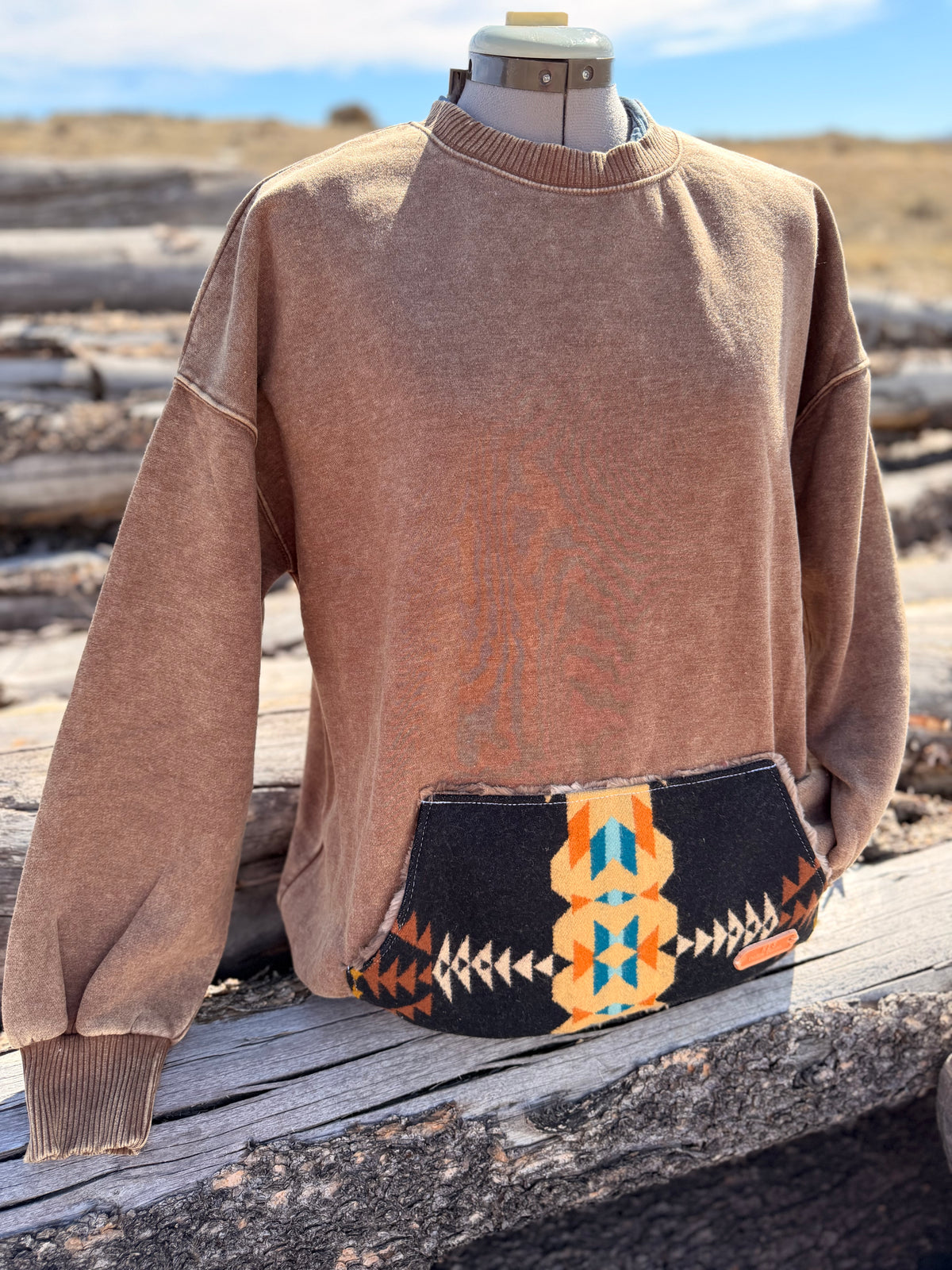 Crew Neck Sweatshirt - Large
