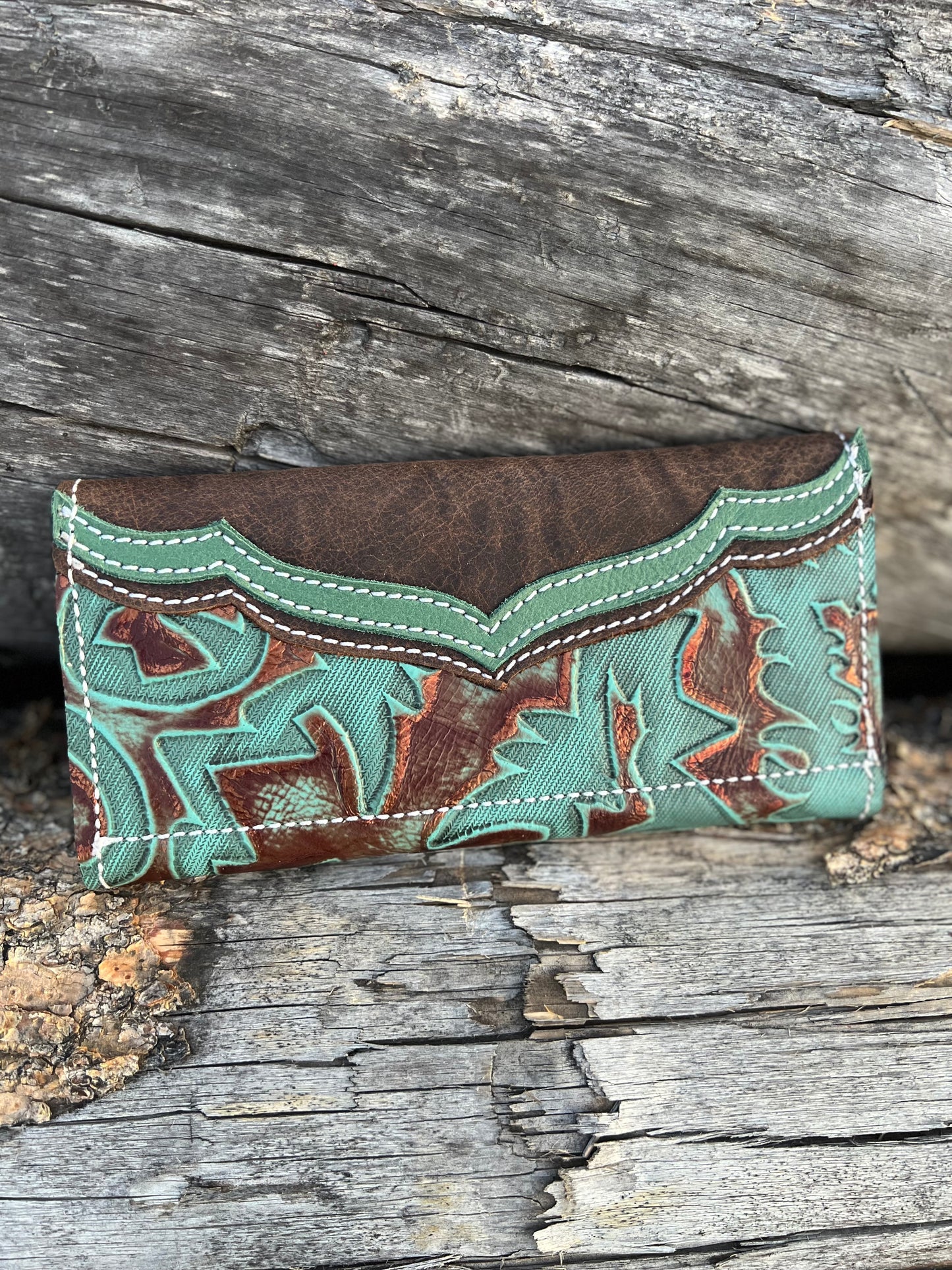 Tri-Fold Leather Wallet