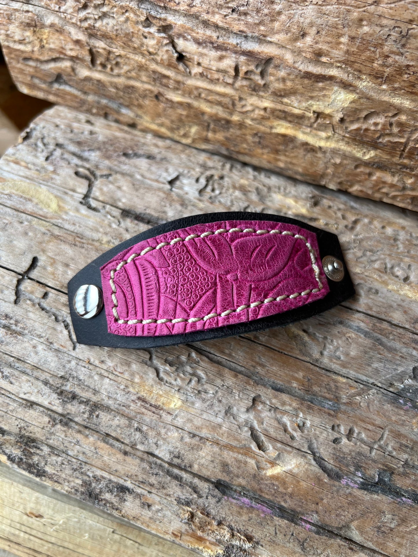 Leather Slide for Wild Rag/Scarf