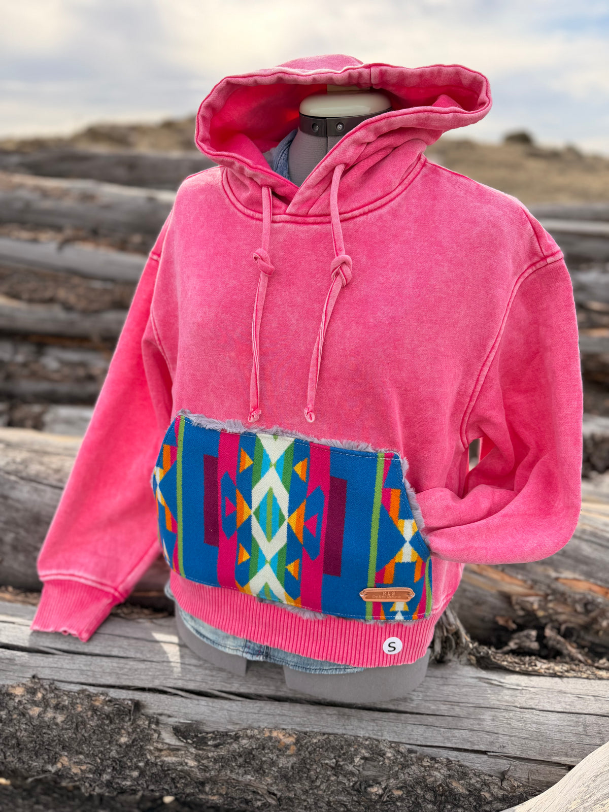 CROP Hoodie Sweatshirt - Small