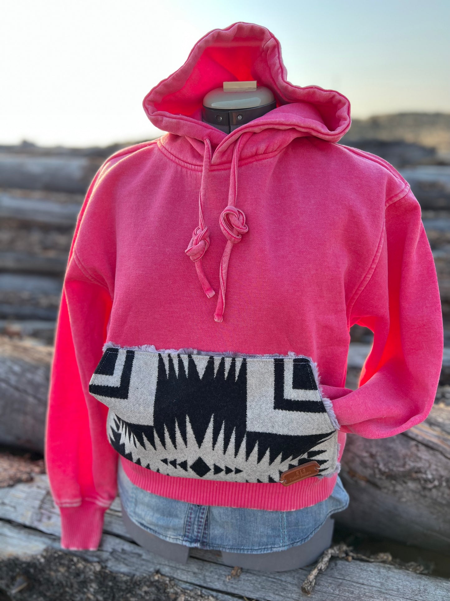 CROP Hoodie Sweatshirt - Small