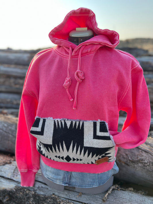 CROP Hoodie Sweatshirt - Small