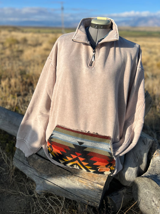 1/4 Zip Sweatshirt - 3x