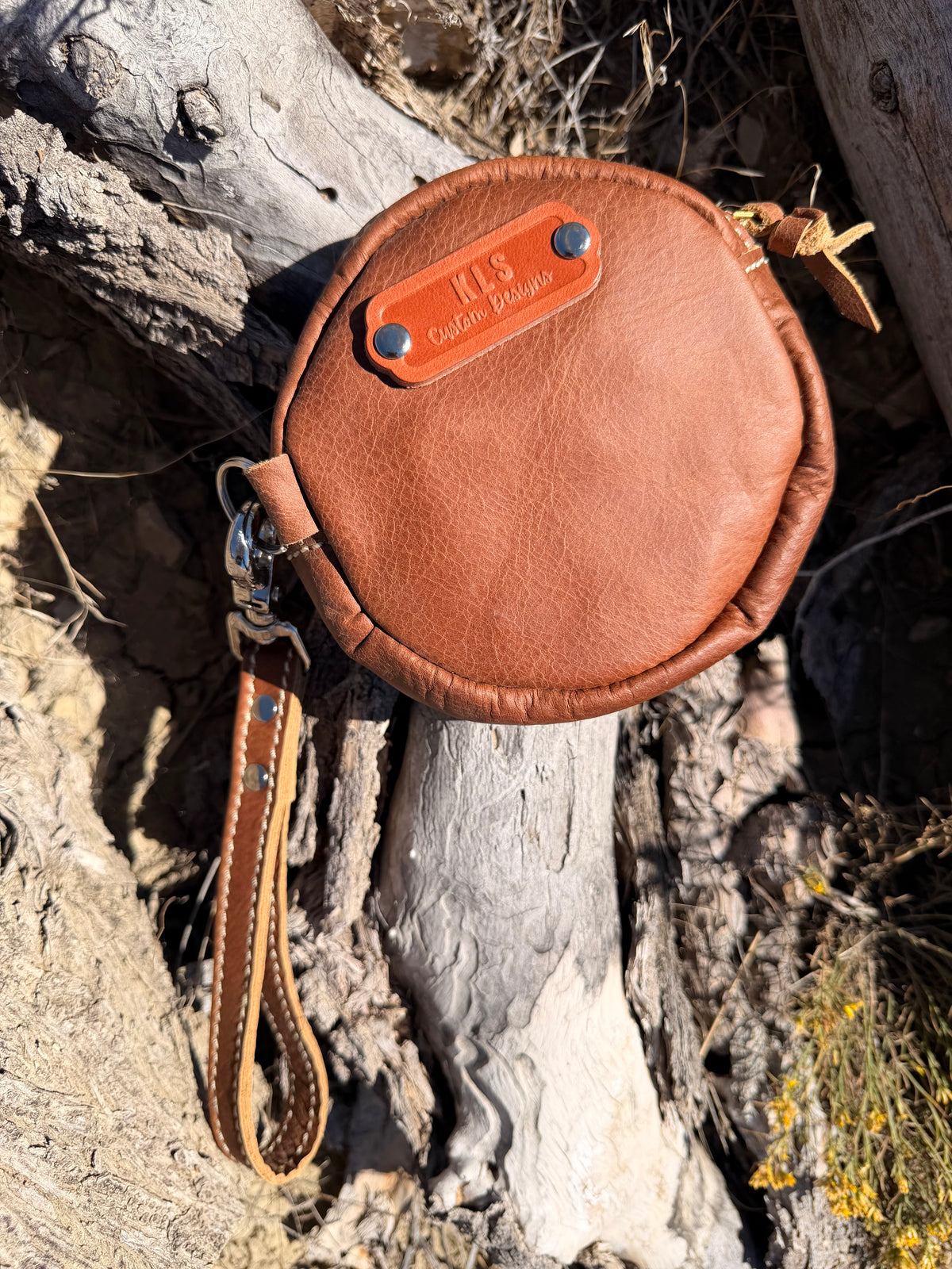 Mini Round Wristlet