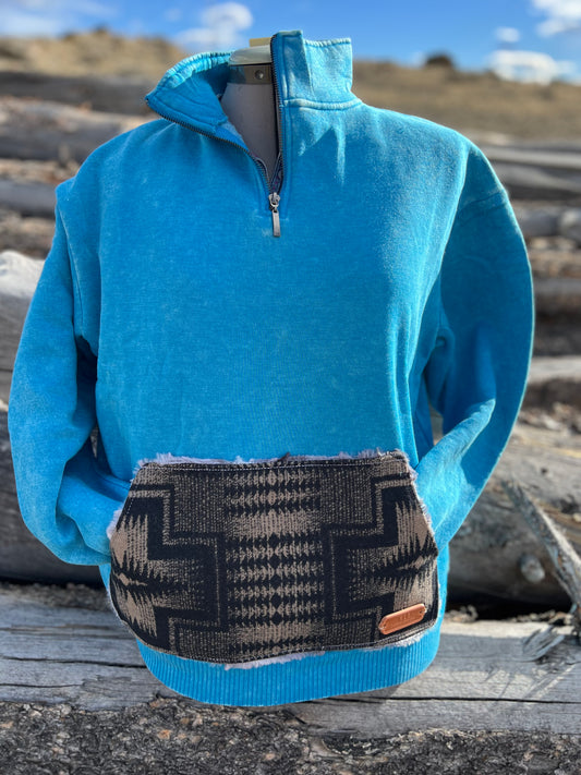 1/4 Zip Sweatshirt - Small