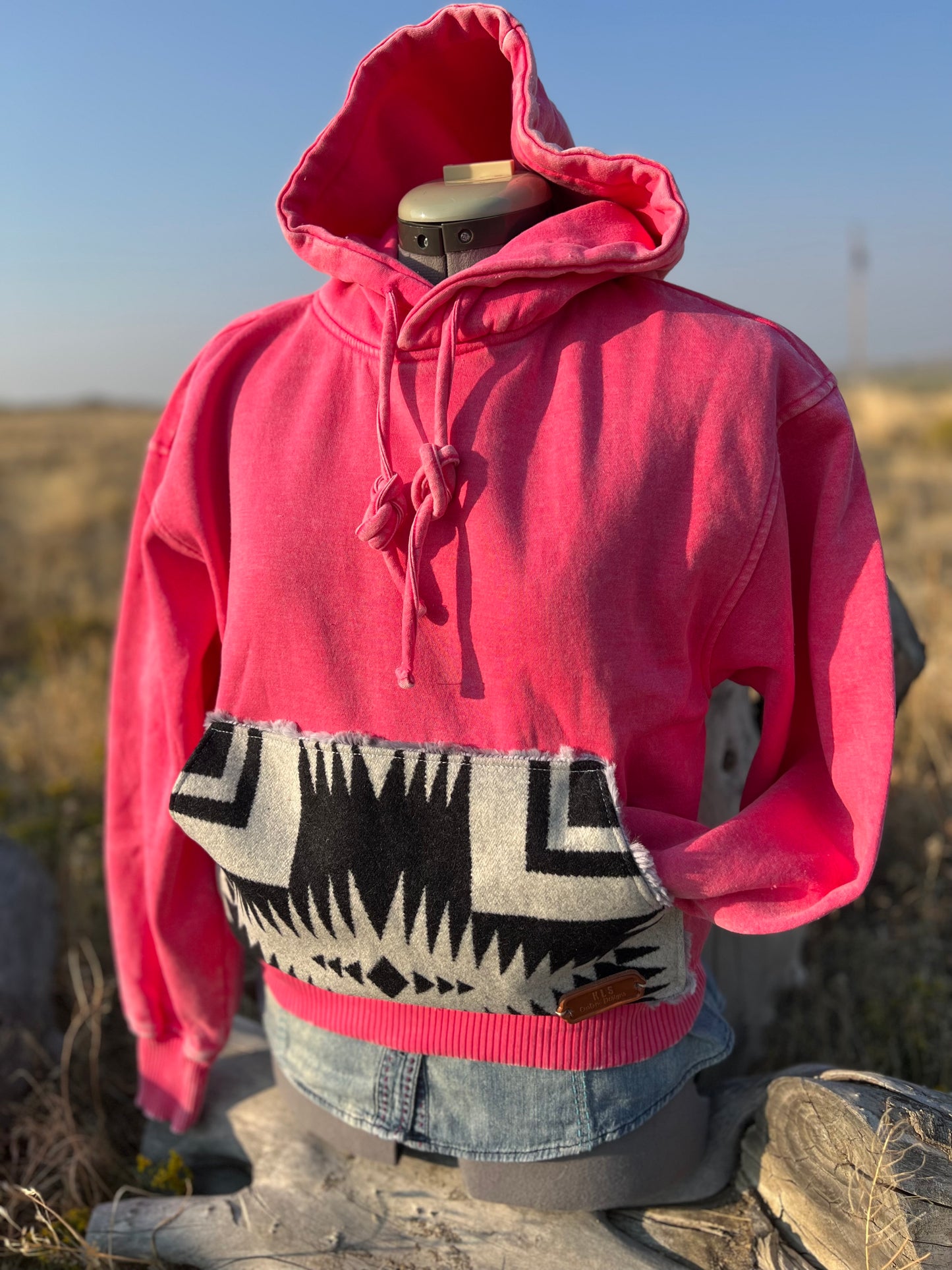 CROP Hoodie Sweatshirt - Small