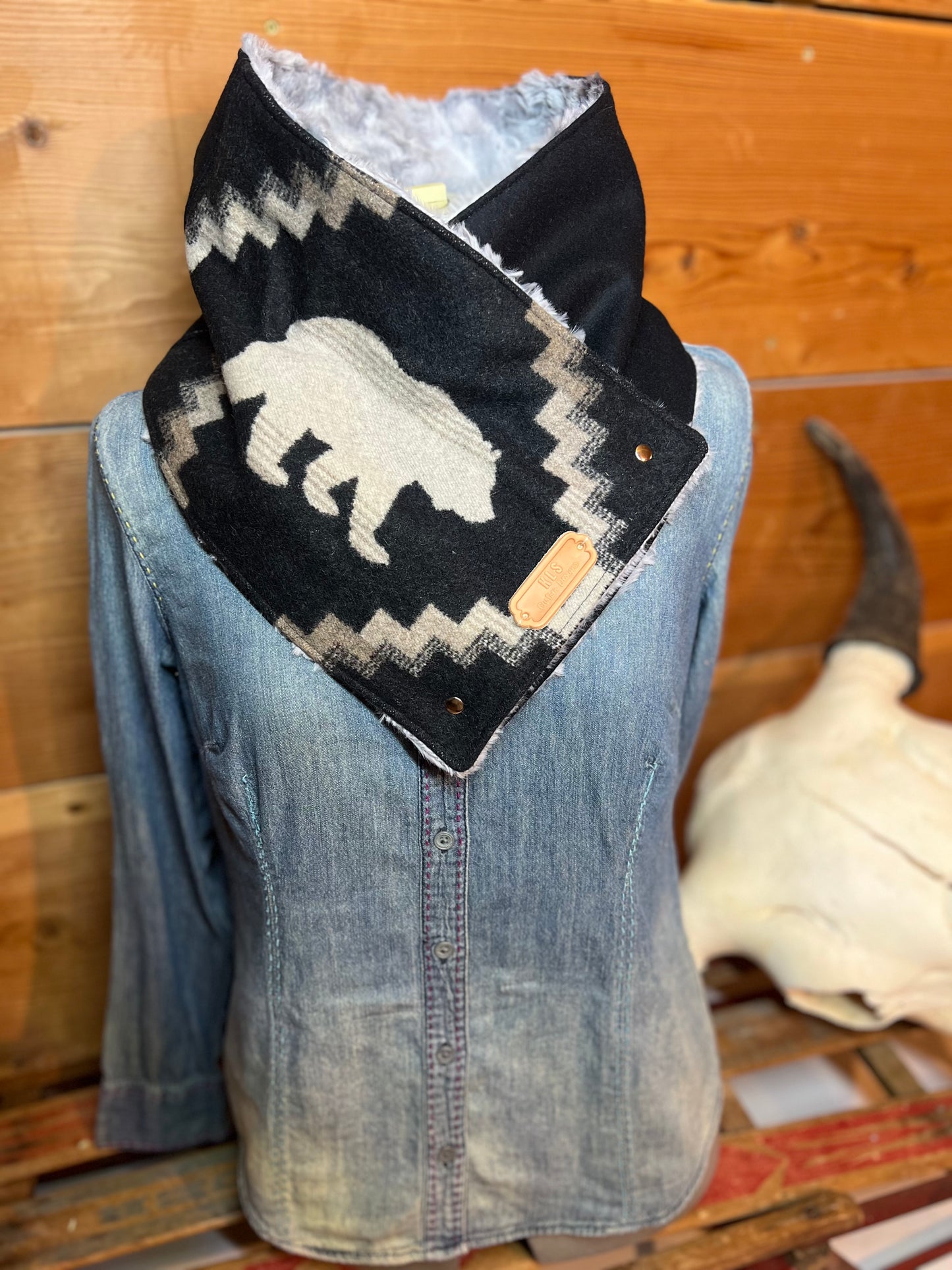 Limited Edition Neck Cowl -Bear