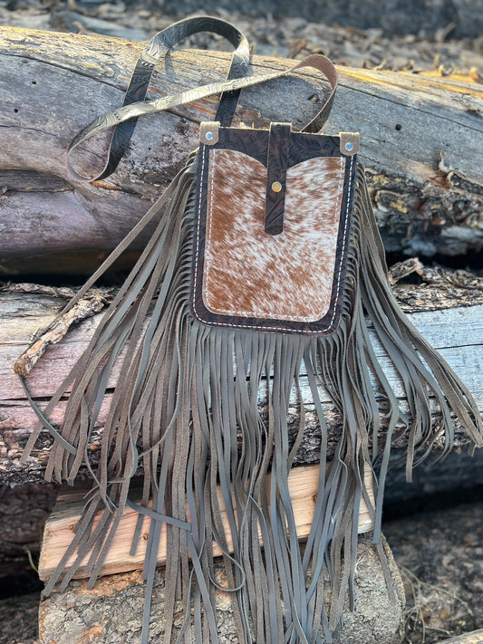 Cellphone Crossbody with Fringe