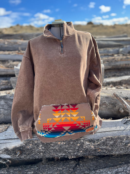 1/4 Zip Sweatshirt - 2x