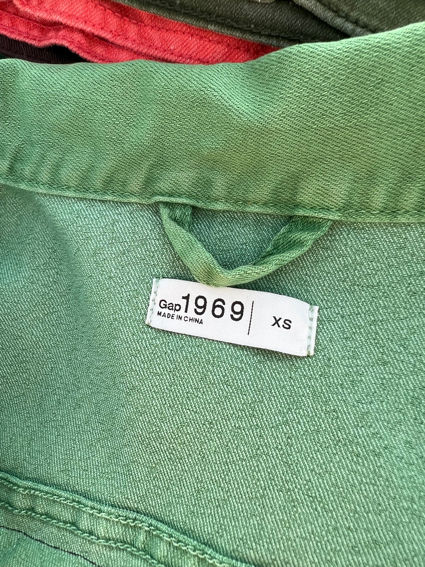 Sage Green Jacket with Pendleton ~Ladies XS