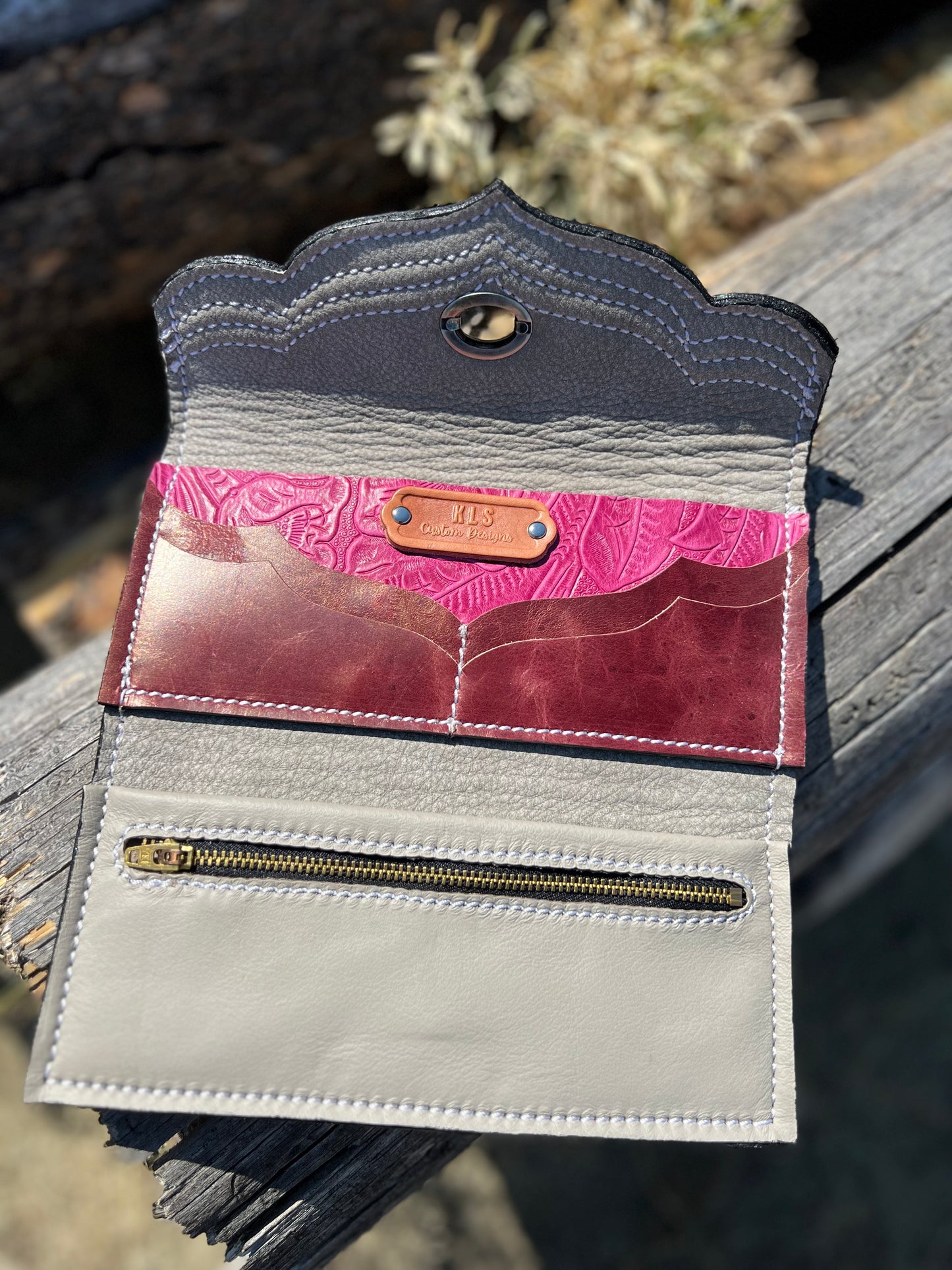 Tri-Fold Leather Wallet