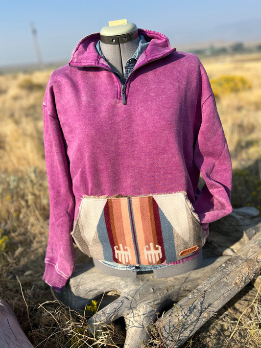 1/4 Zip Sweatshirt - Small