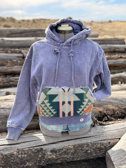CROP Hoodie Sweatshirt - Small