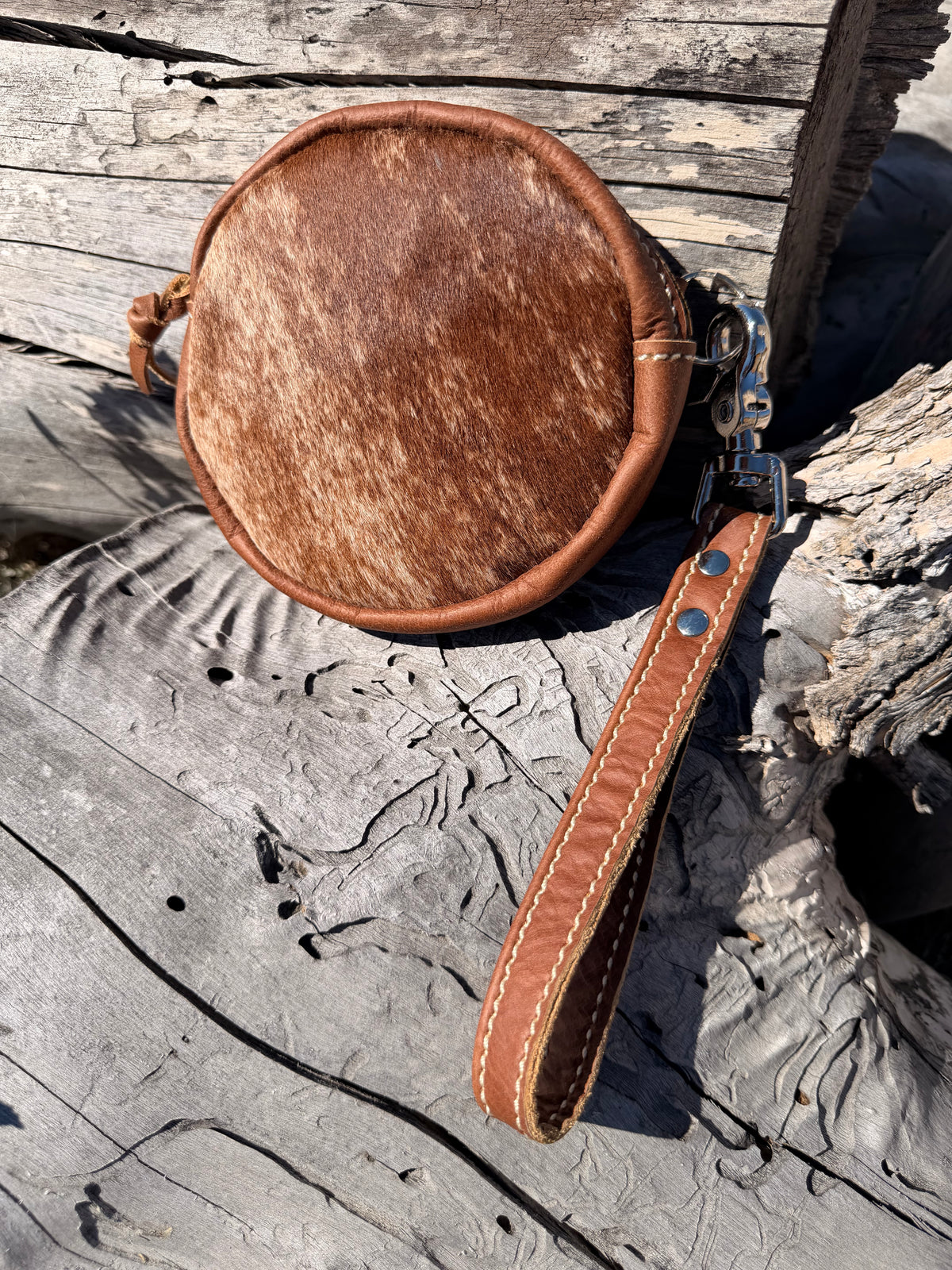 Mini Round Wristlet