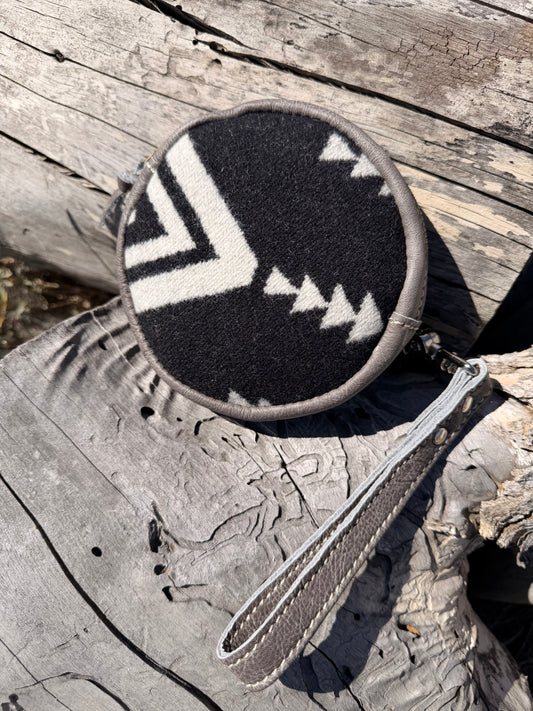 Mini Round Wristlet