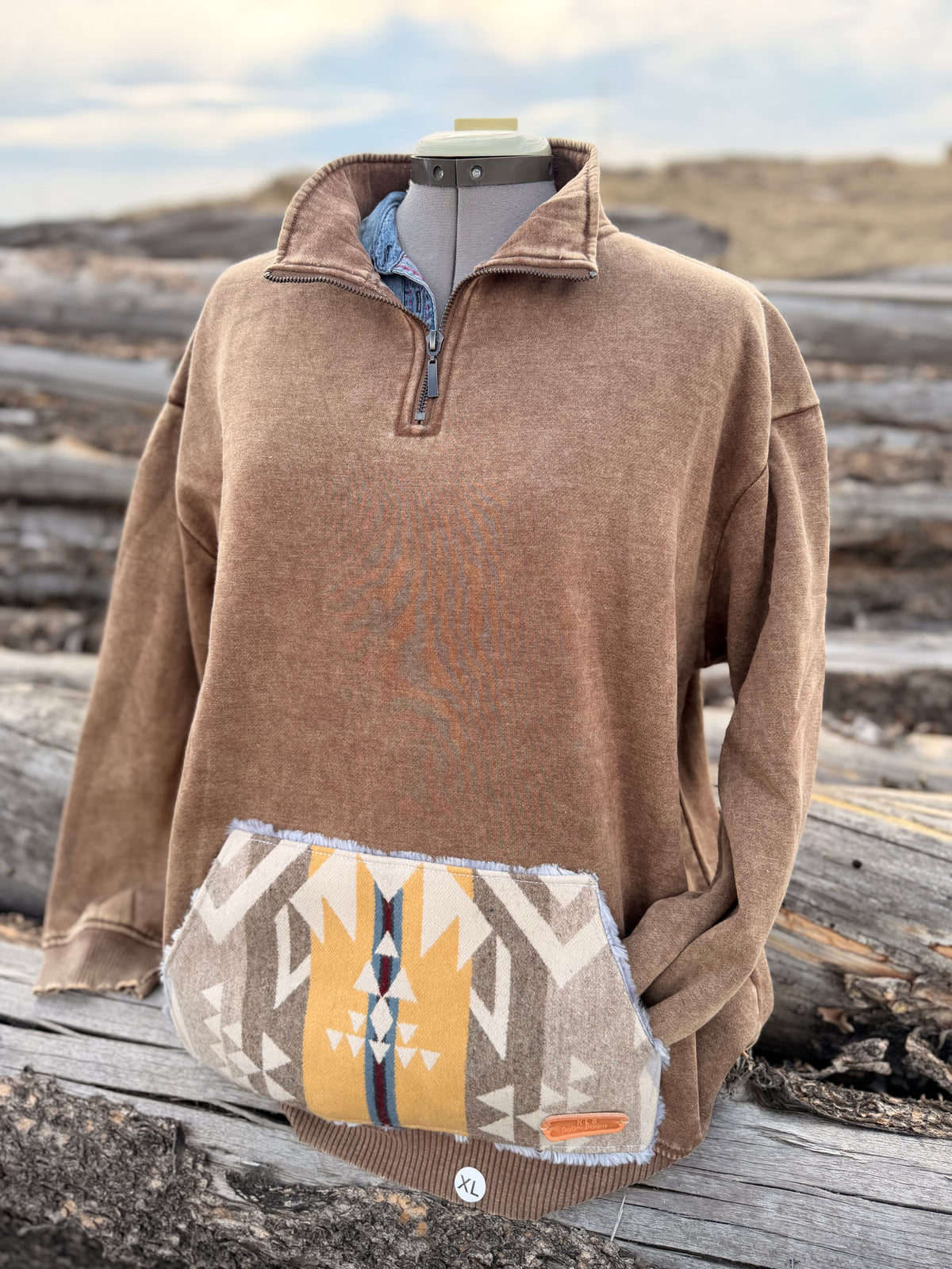 1/4 Zip Sweatshirt - XL