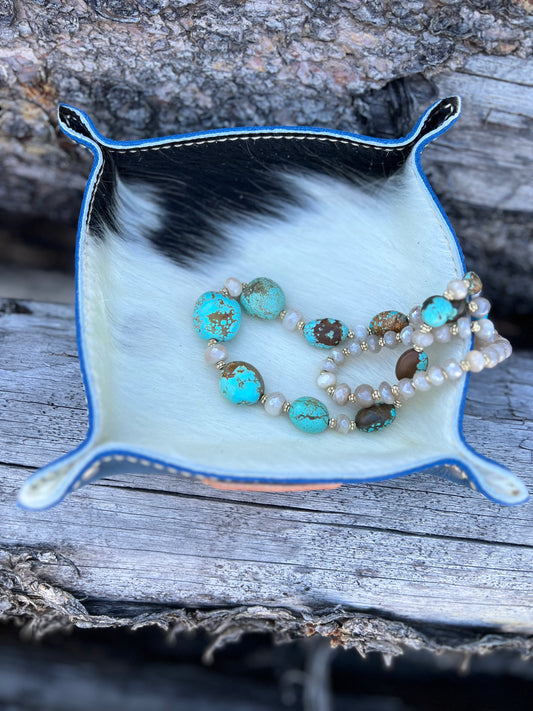 Leather Valet Tray