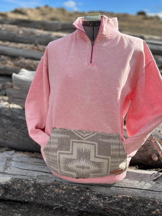 1/4 Zip Sweatshirt - Medium