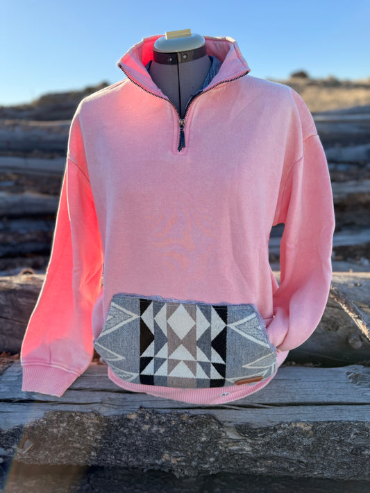1/4 Zip Sweatshirt - Medium