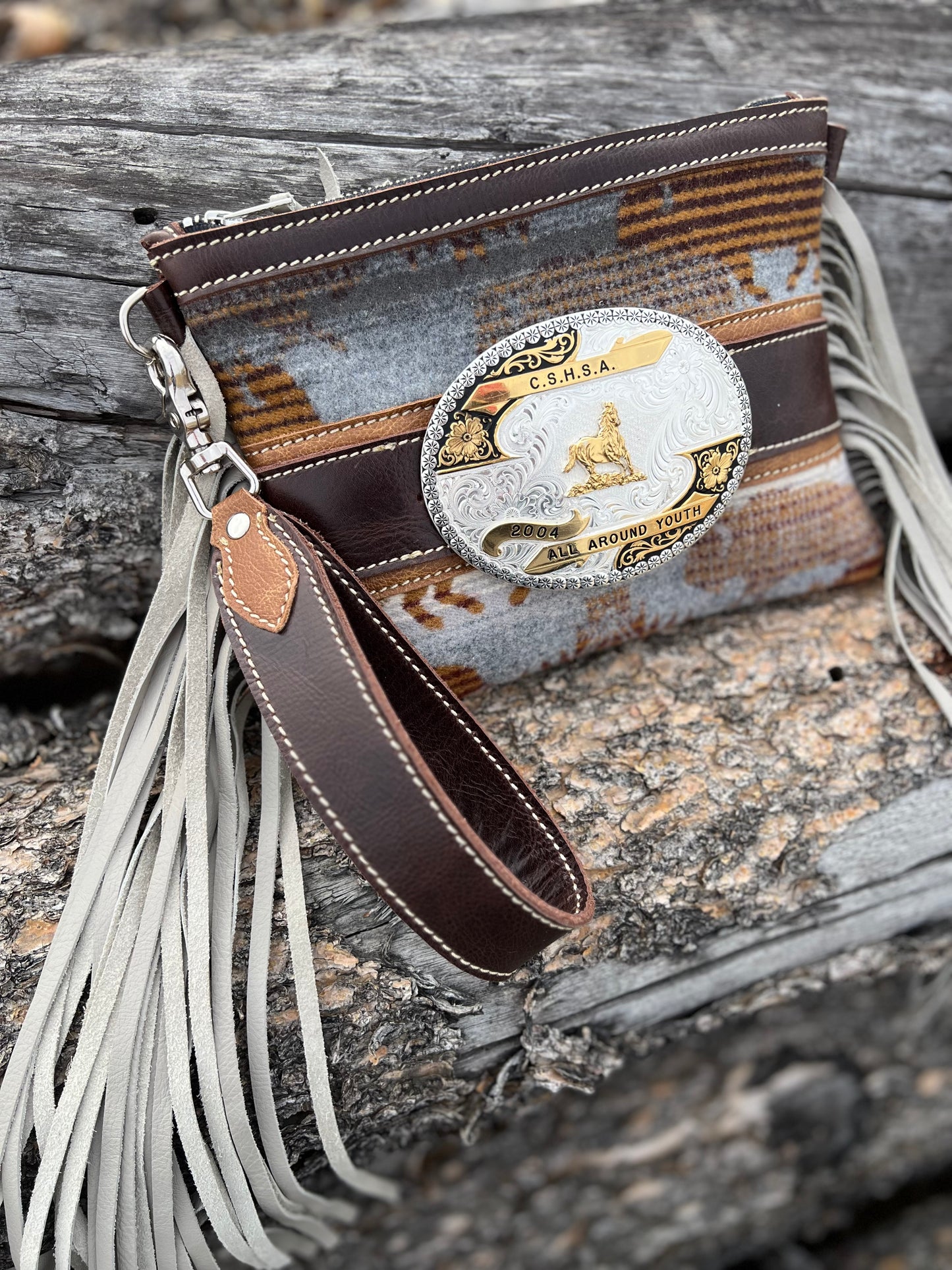 Buckle Bag + Wristlet